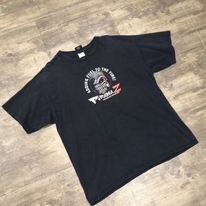 Pirana Z Racing I Just Smoked Your ** Tshirt Men Size XL‎ Double Side Distressed